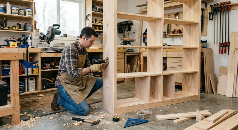 Built In Furniture Construction in Winston Salem, NC