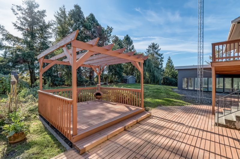 Rustic Wooden Pergola