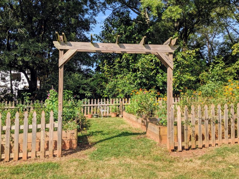 Vineyard Trellis Installation in Kansas City, KS